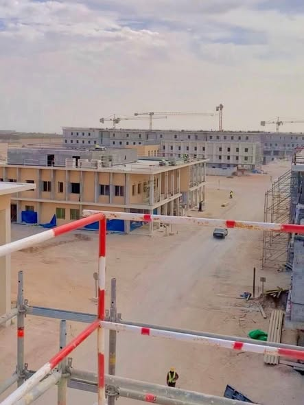 Advanced Construction Progress of the Mohammed VI University Hospital Center in Dakhla