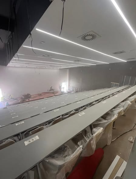Lecture halls inside the CHU Mohammed VI Dakhla