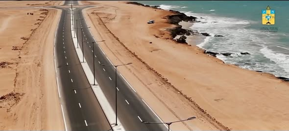 Carretera Costera 11km Dajla Lista: Auge del Suelo en Foum El Bouir