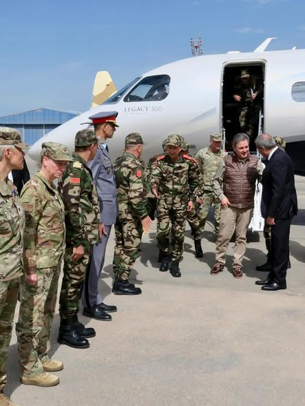 US Ambassador Duke Buchan III arriving in Dakhla