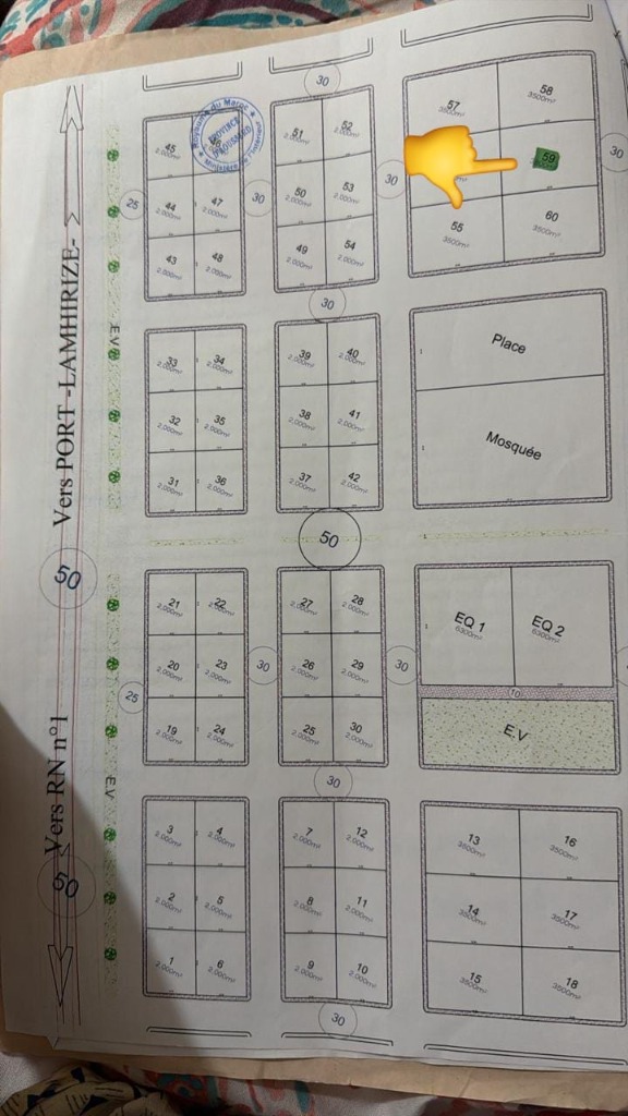 Logistics Depot Plot — 3,500m² (Port Lamhiriz) - Premium Real Estate in Dakhla