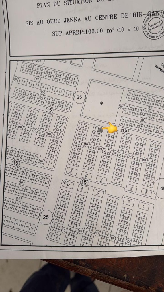 Mosque-Front Commercial Plot — 100m² (R+3) - Premium Real Estate in Dakhla
